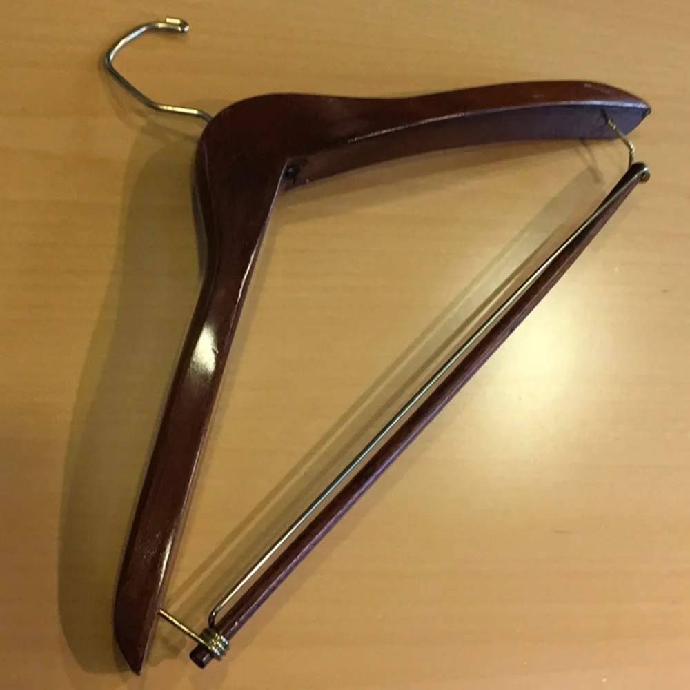 Alan Flusser Solid Wood Suit Hanger